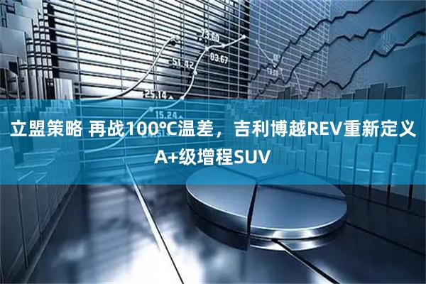立盟策略 再战100℃温差，吉利博越REV重新定义A+级增程SUV